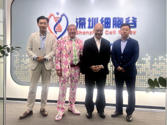 CEO of Kluaynamthai Hospital, Thailand Sranyoo Chanate Visit Shenzhen Cell Valley