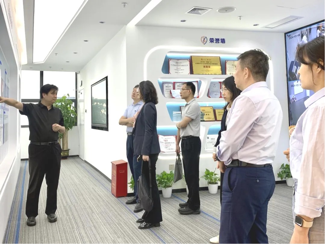 Global Pharmaceutical Fortune 50 Enterprise Outskine (UCB) China Headquarters leaders visited Shenzhen Cell Valley to visit and investigate