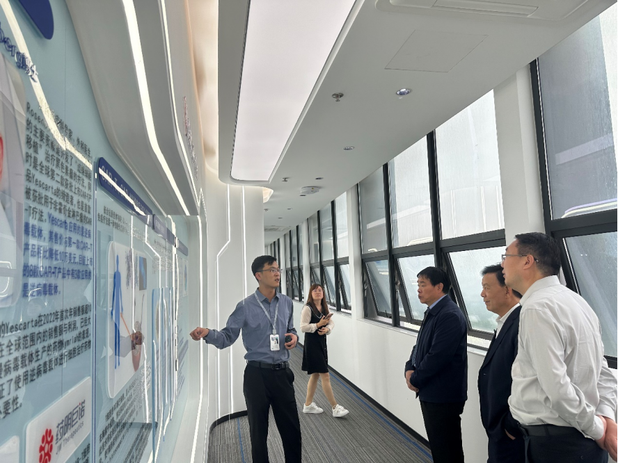 Win-win cooperation! Jointly develop the first domestic TCR-T cell products based on retroviral vector, Shenzhen Inuo Immune Co., Ltd. executives visited Shenzhen Cell Valley exchange