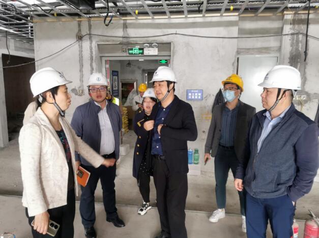 Wang Ning went to Shenzhen Cell Valley to investigate the construction progress